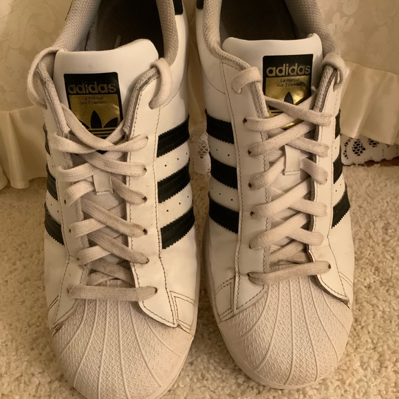 adidas Shoes Adidas Super Star La Marque Aux 3 Bandes Mens Sneakers